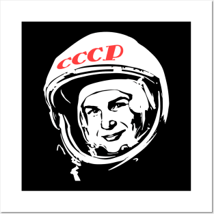 Tereshkova first woman in space Posters and Art